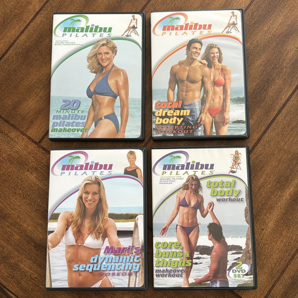 Malibu Pilates Workout dvd - 5 Total dvds